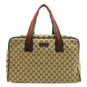 GUCCI Cream Leather Shoulder Bag